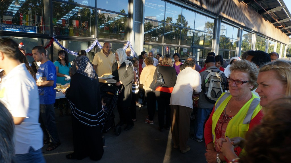 Food Service to the needy and homeless, Dandenong, Victoria