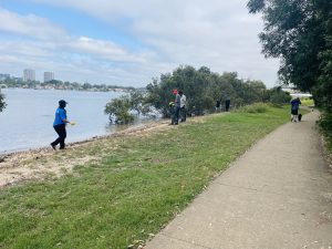Clean Up Australia Day. River Bank Cleaning